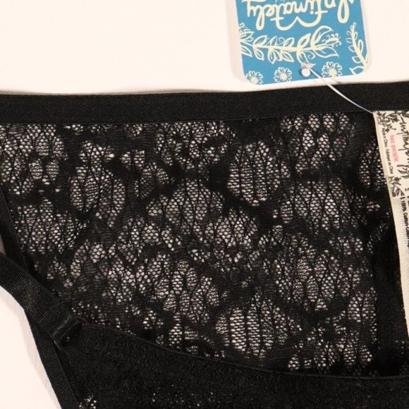 NWT Free People Tameeka Undies in Black - Picture 7 of 10